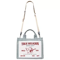 True Religion Ace Mega Pocket Buddha Tote – Denim World Tour Bag