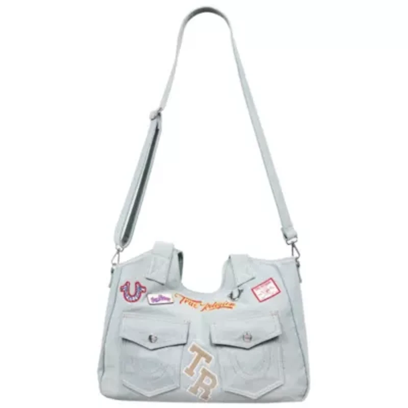 True Religion Agusto Multi Patch Soft Tote