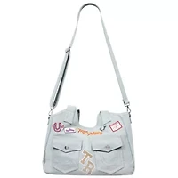 True Religion Agusto Multi Patch Soft Tote