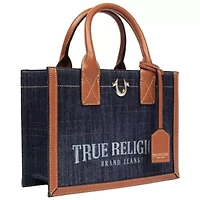 True Religion Modern Edge Denim Tote