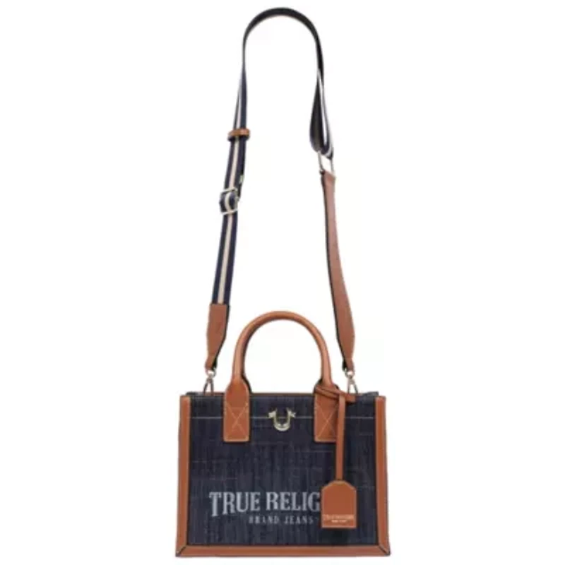 True Religion Modern Edge Denim Tote