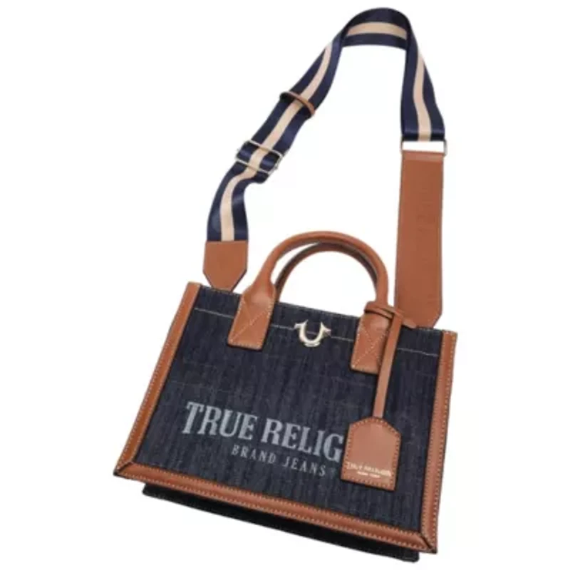 True Religion Modern Edge Denim Tote