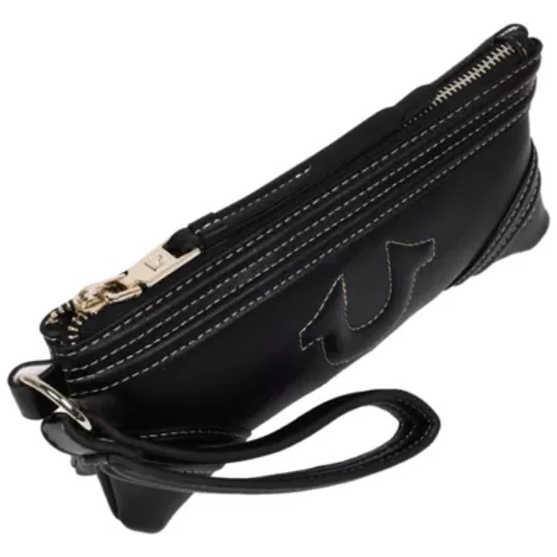 True Religion Bombe Horseshoe Wristlet Wallet