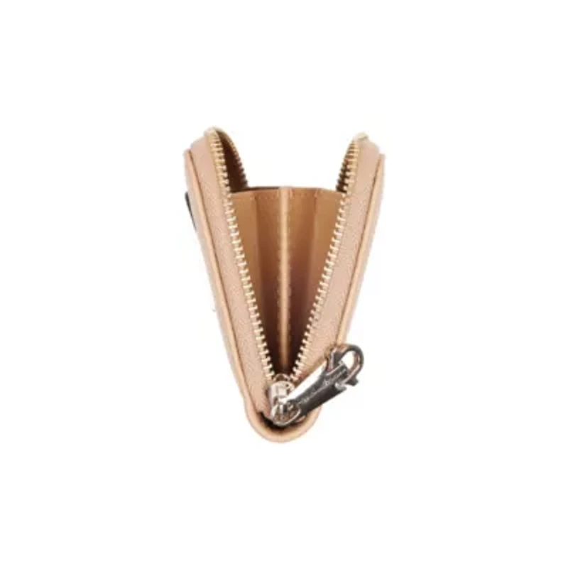 True Religion Horseshoe Plaque Mini Zip-Around Wallet