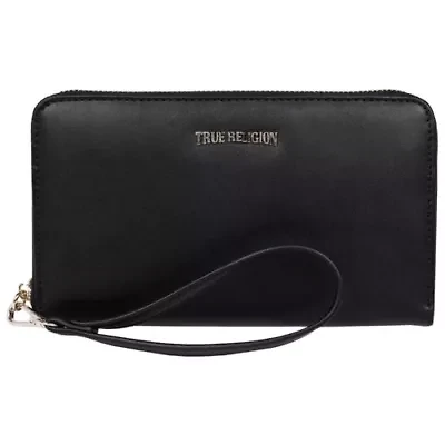 True Religion East/West Zip-Around Wallet