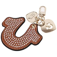 True Religion Rhinestone Horseshoe Bag Charm