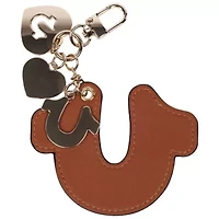 True Religion Embossed Horseshoe Bag Charm
