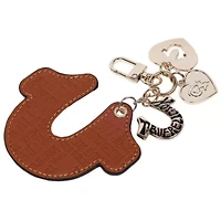 True Religion Embossed Horseshoe Bag Charm
