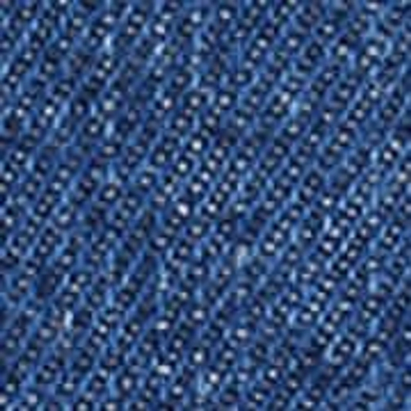 True Religion Frayed Panel Denim Pouch Wristlet