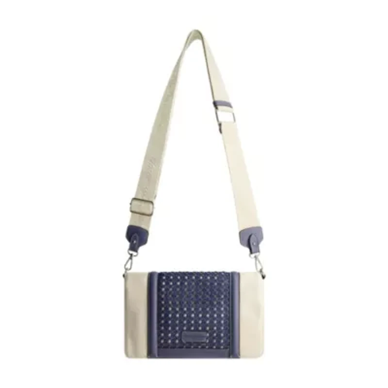 Tommy Bahama Woven Flap Crossbody Bag