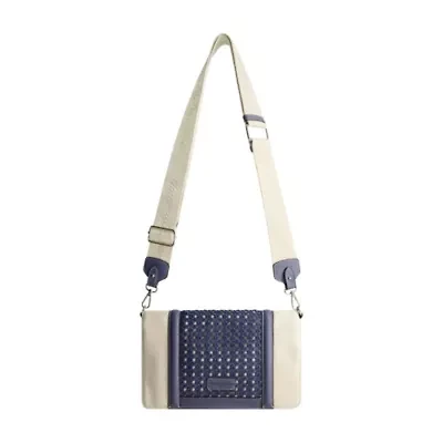 Tommy Bahama Woven Flap Crossbody Bag