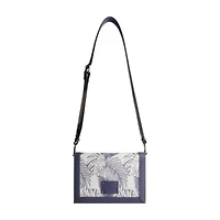 Tommy Bahama Graphic Leaf Print City Messenger Bag