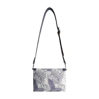 Tommy Bahama Graphic Leaf Print City Messenger Bag