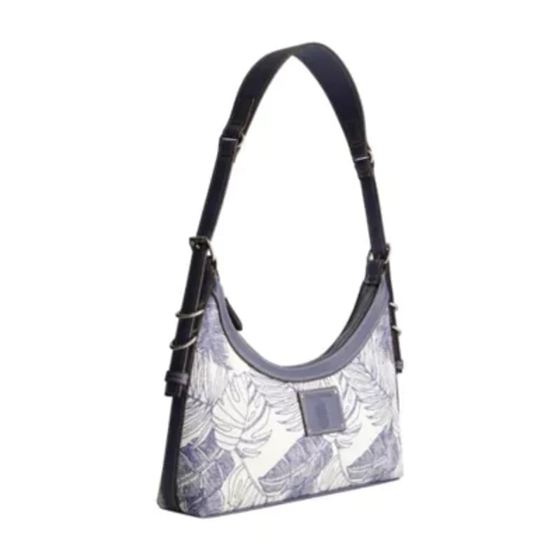 Tommy Bahama Graphic Leaf Print City Hobo