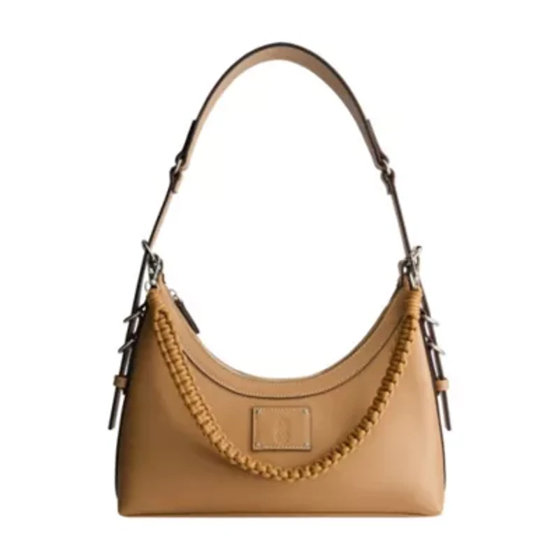 Tommy Bahama Debossed Logo Zip-Top Hobo Bag