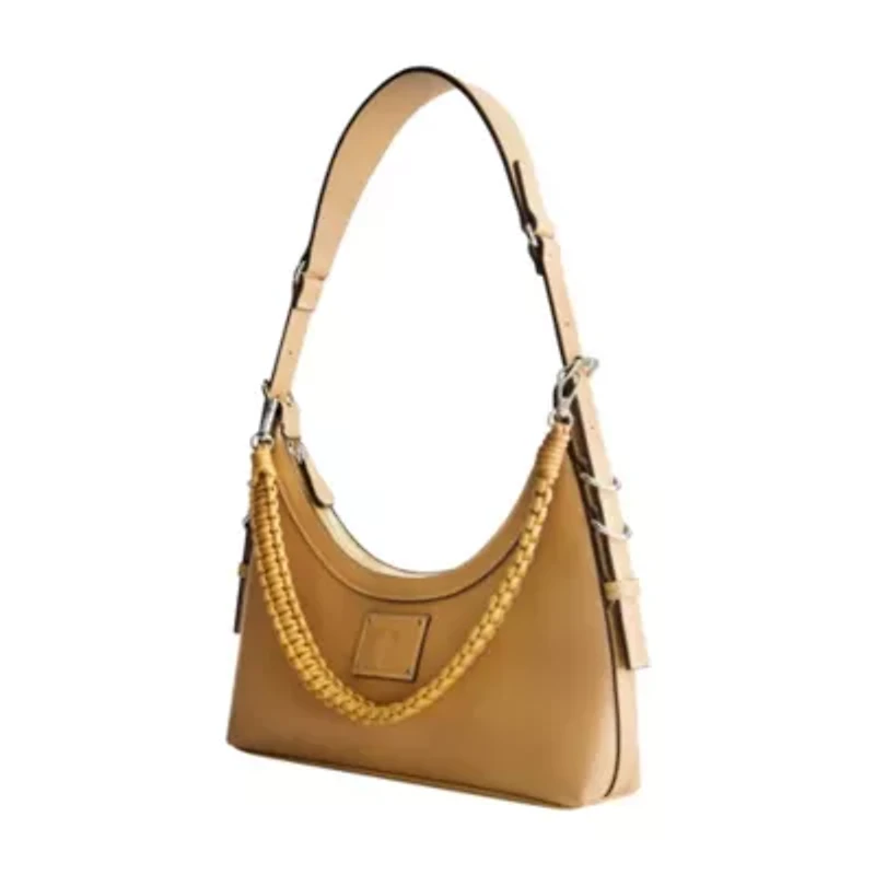 Tommy Bahama Debossed Logo Zip-Top Hobo Bag