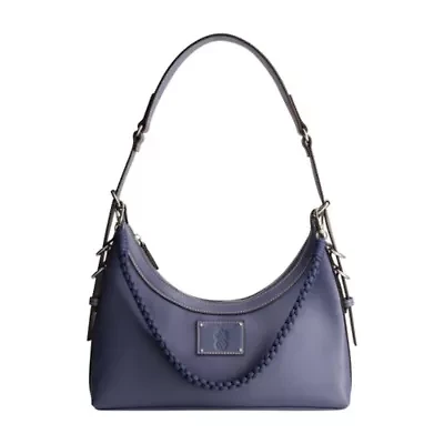 Tommy Bahama Debossed Logo Zip-Top Hobo Bag