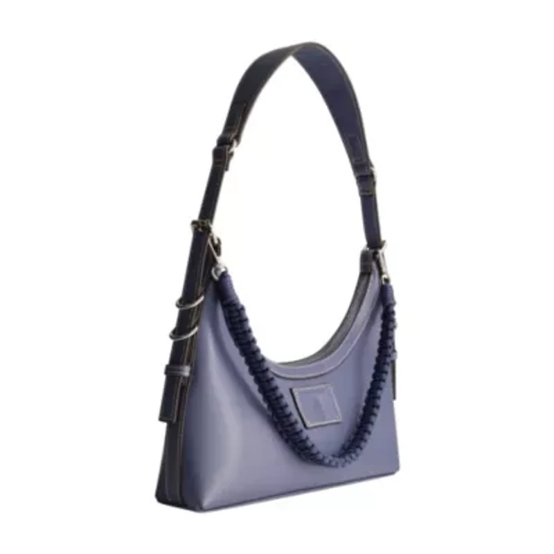 Tommy Bahama Debossed Logo Zip-Top Hobo Bag