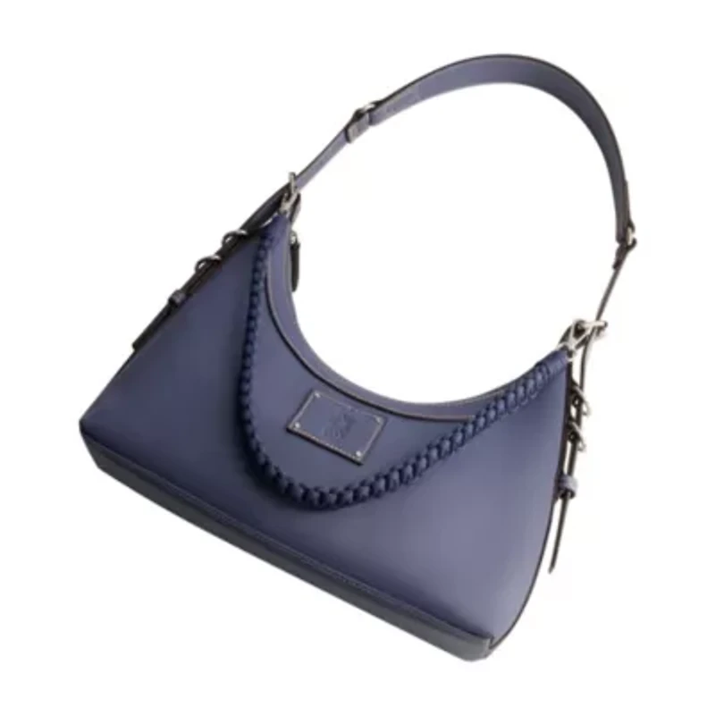 Tommy Bahama Debossed Logo Zip-Top Hobo Bag