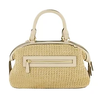 Tommy Bahama Flamingo Embroidery Satchel