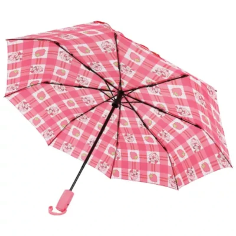 Strawberry Shortcake Gingham Plaid Umbrella