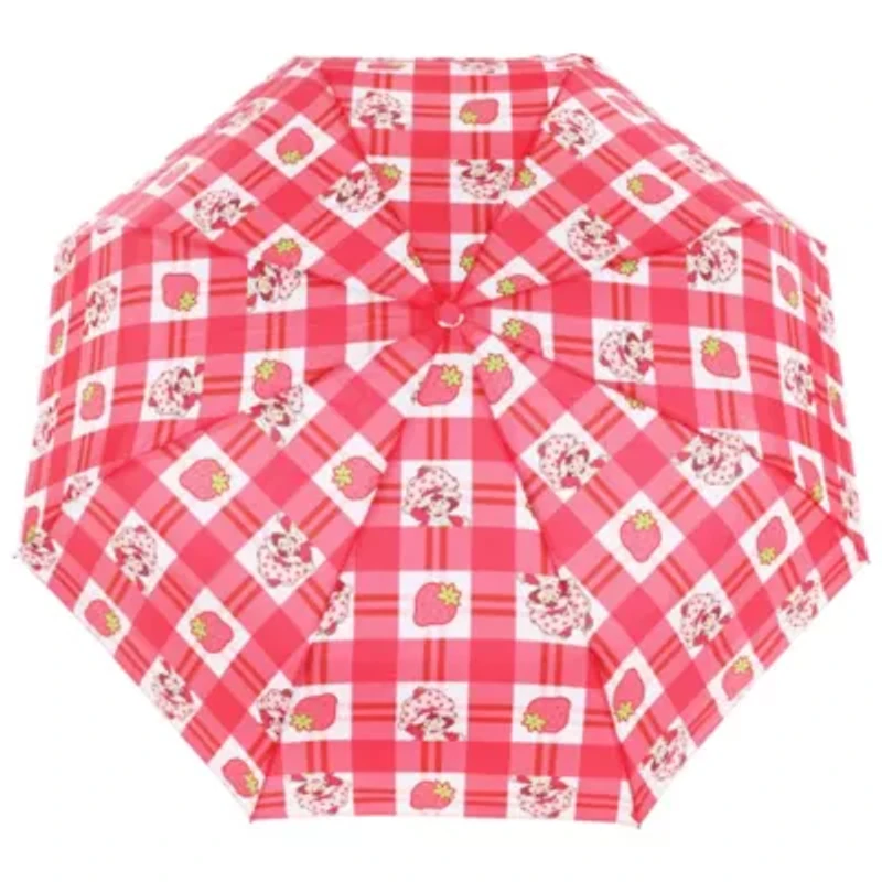 Strawberry Shortcake Gingham Plaid Umbrella