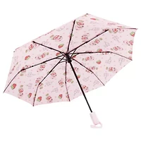 Strawberry Shortcake Heart Print Compact Umbrella