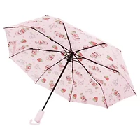 Strawberry Shortcake Heart Print Compact Umbrella