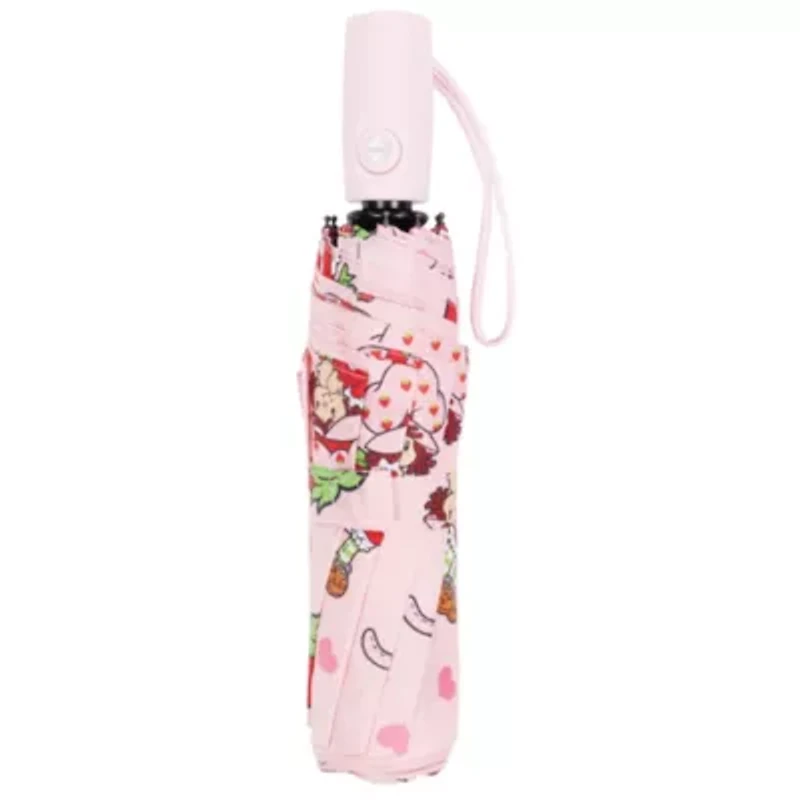 Strawberry Shortcake Heart Print Compact Umbrella