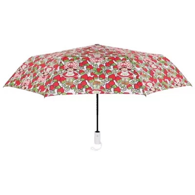 Strawberry Shortcake Toss Print Compact Umbrella