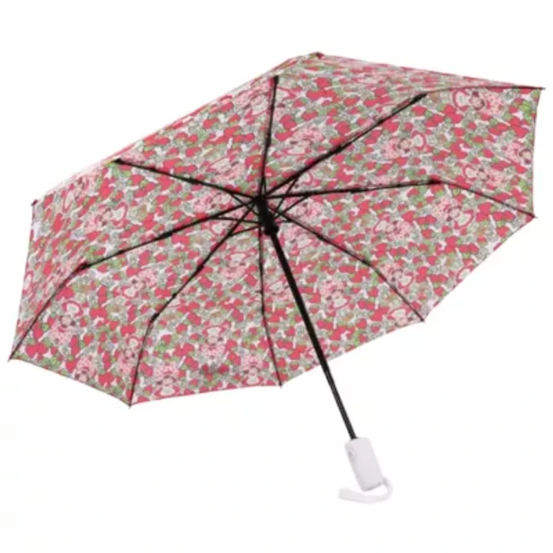 Strawberry Shortcake Toss Print Compact Umbrella