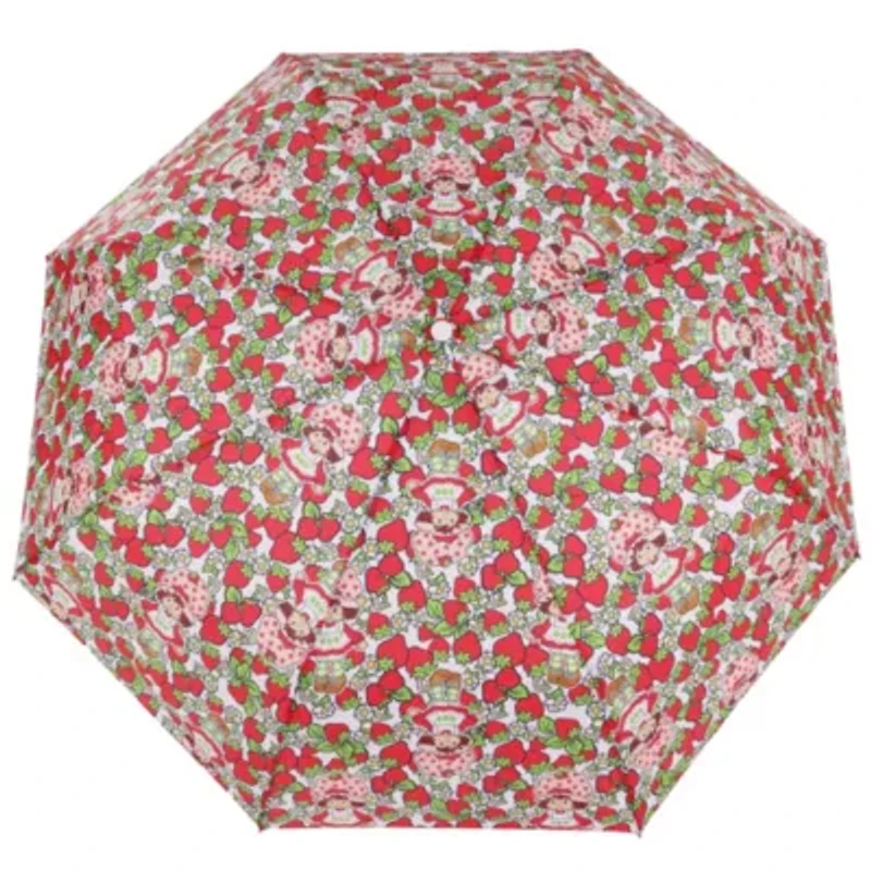 Strawberry Shortcake Toss Print Compact Umbrella