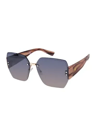 Rimless Square Sunglasses