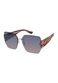 Rimless Square Sunglasses