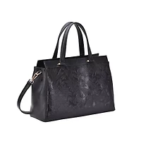 Salome Embossed Floral Satche