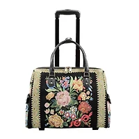 Flower Shop Vintage Tapestry Rolling Tote