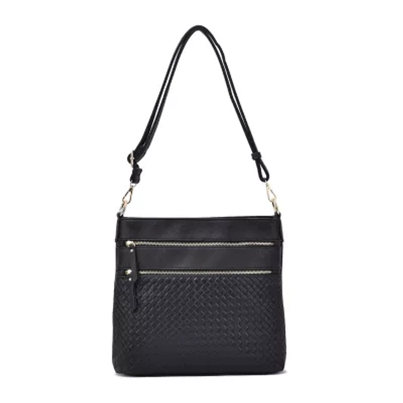 Alecia Woven Crossbody