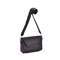 Sylvie Geometric Flap Crossbody Bag