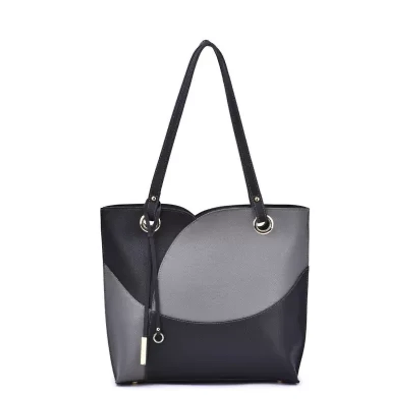 Itzel Colorblock Tote Bag
