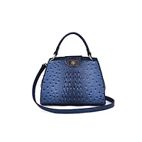 Ozzie Ostrich Pattern Mini Satchel