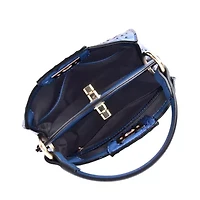 Ozzie Ostrich Pattern Mini Satchel
