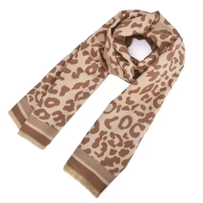 Women's Oversized Animal Print Scarf