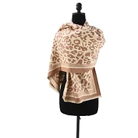 Women's Oversized Animal Print Scarf