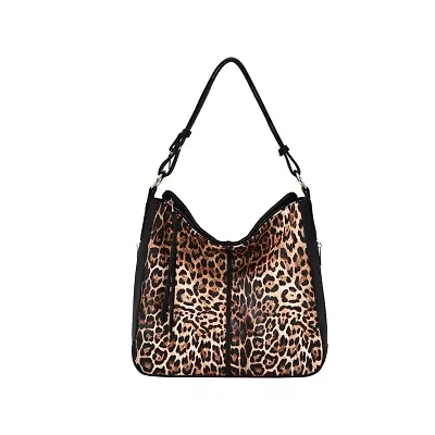 Octti Leopard Print Shoulder Bag