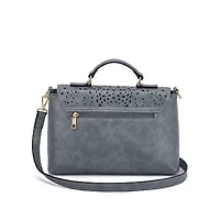 Quinn Perforated Crossbody