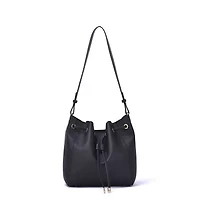 Ashby Drawstring Bucket Bag with Pouch