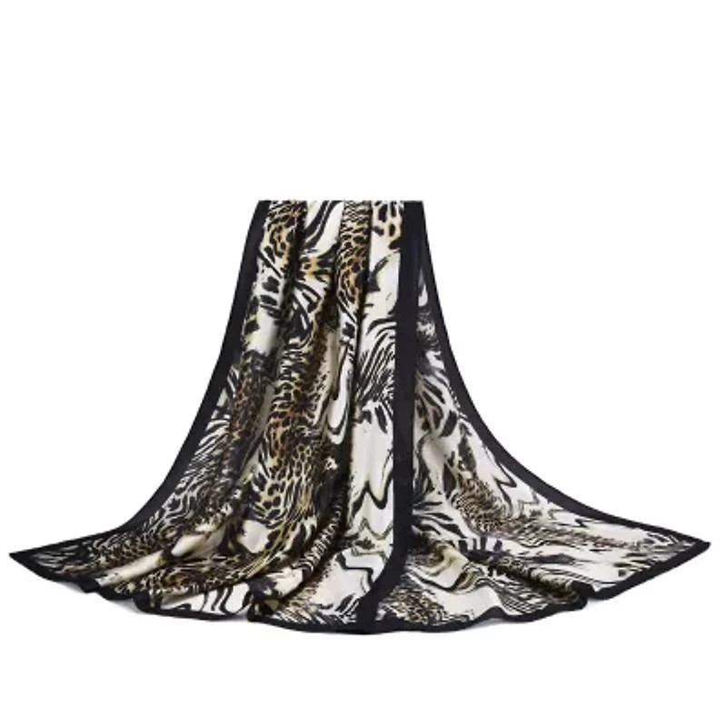 Luxurious Patterned Wrap Scarf