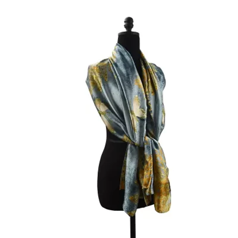 Women's Luxurious Patterned Wrap Scarf