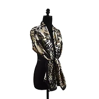 Luxurious Patterned Wrap Scarf