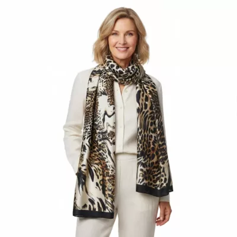 Luxurious Patterned Wrap Scarf